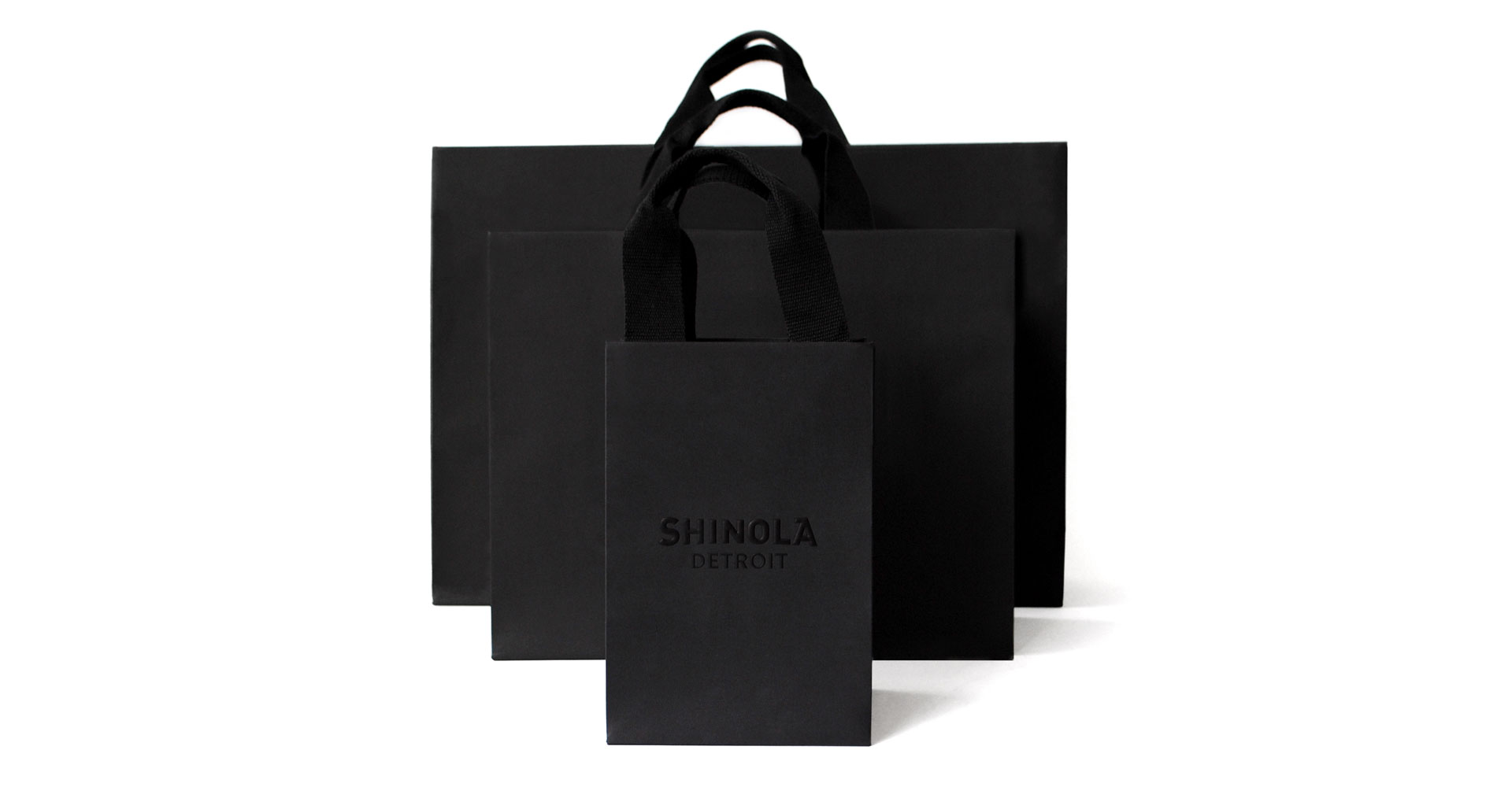Retail Packaging Shopping Bags for Shinola| Creative Retail Packaging