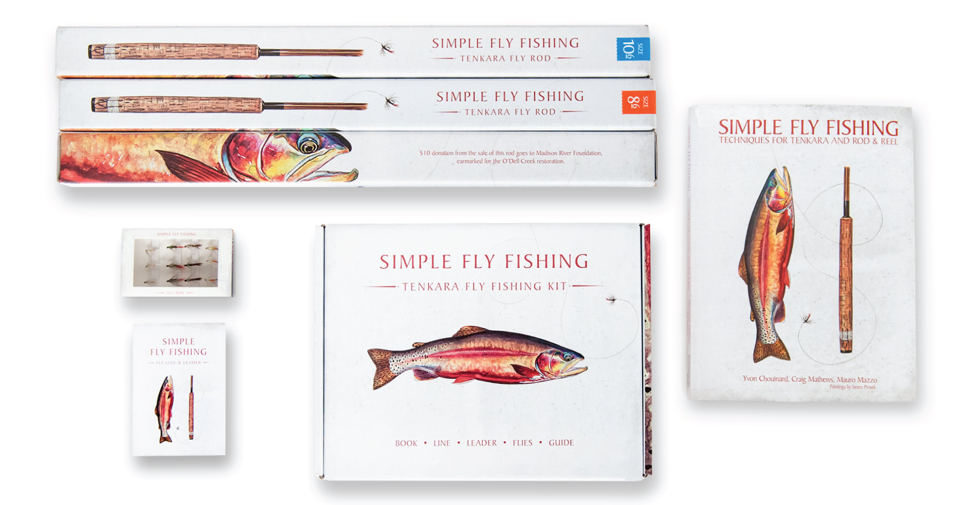 Explore Patagonia's Simple Fly Fishing Product Packaging