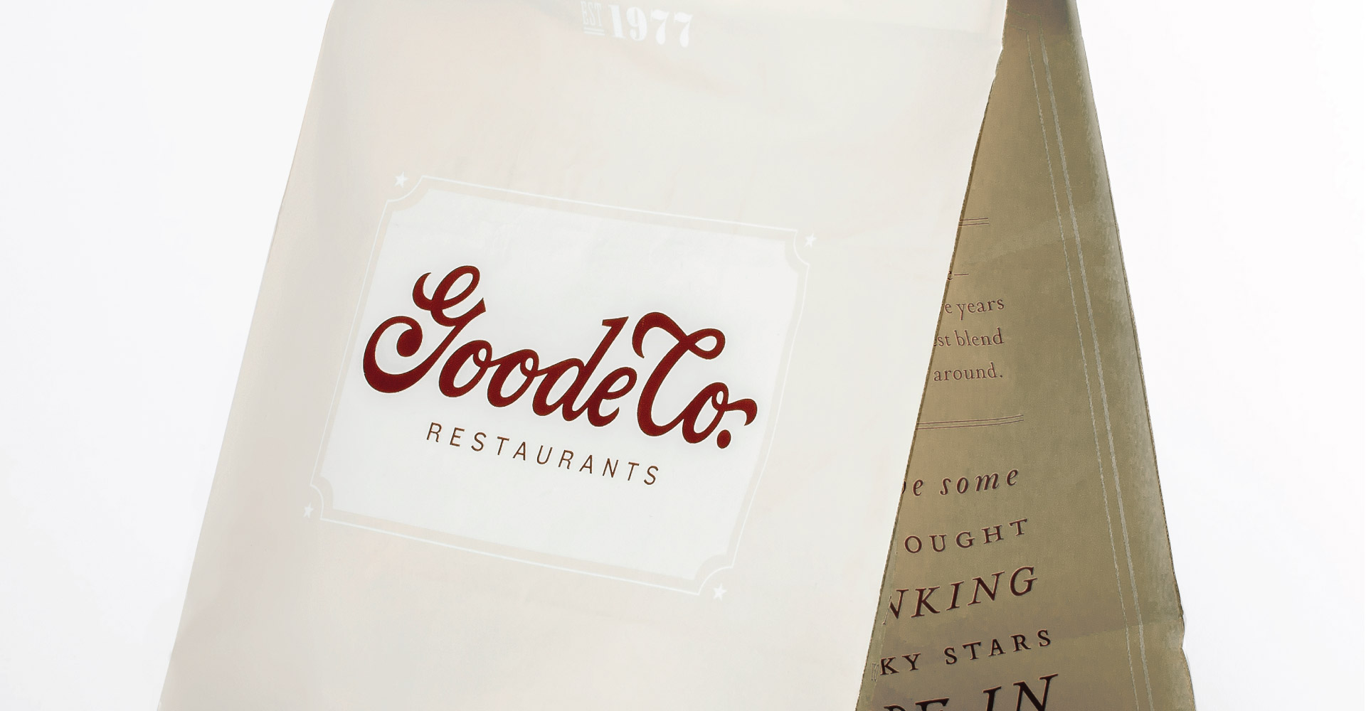 Goode Company Bbq Restaurant Packaging