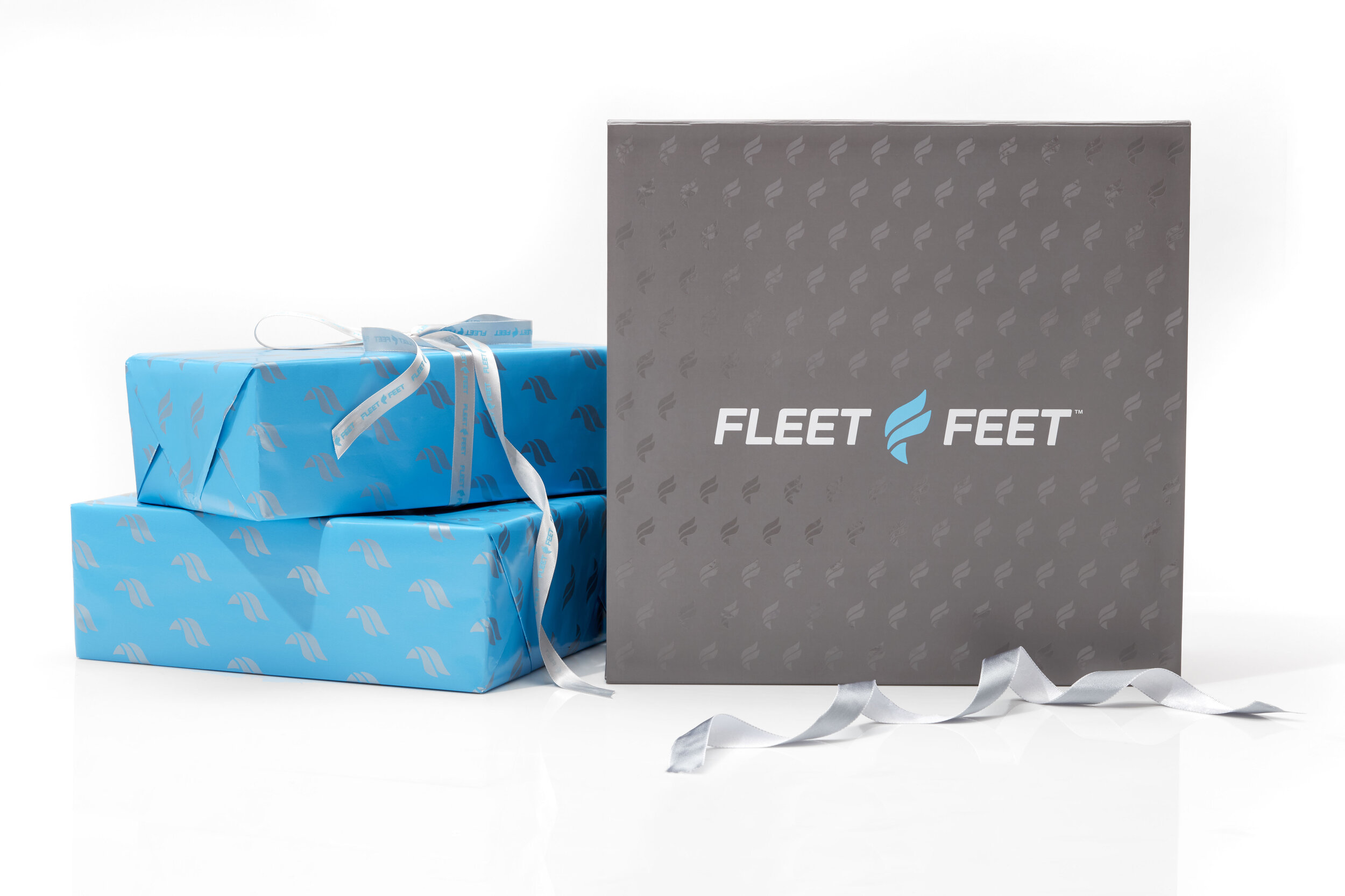 Range of FleetFeet products showcased in a group layout.