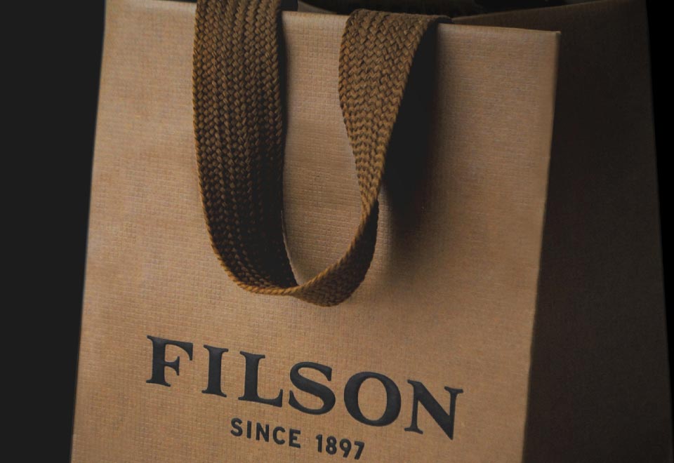 Custom Retail and E-Commerce Packaging for Filson