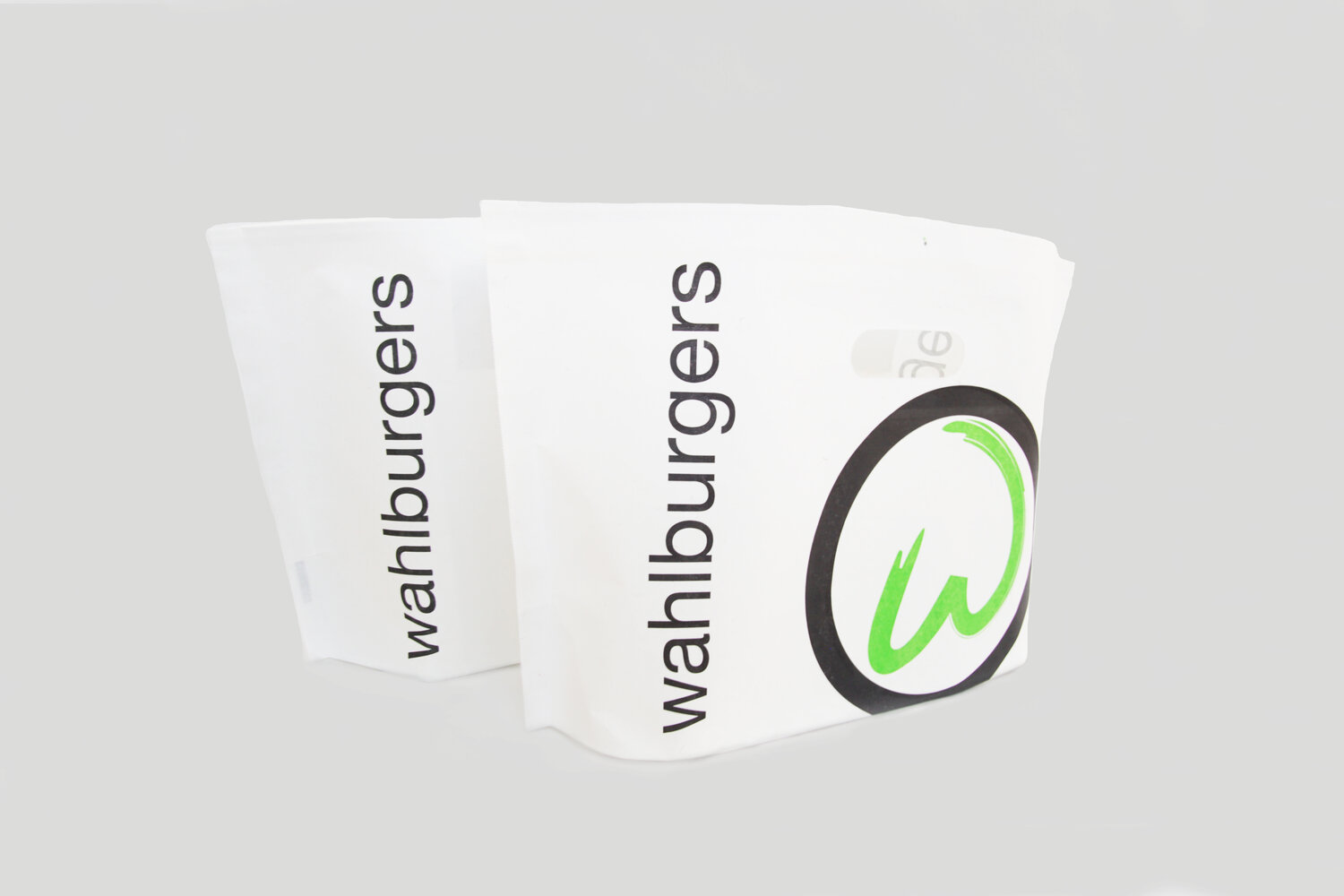 Wahlburgers Diecut Handle Paper Takeout Bags