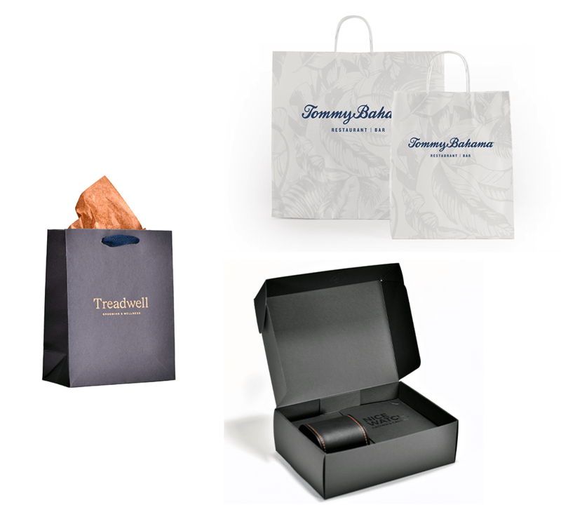 Paper Shopping Bag, Custom Retail Bag and Custom Folding Boxboard