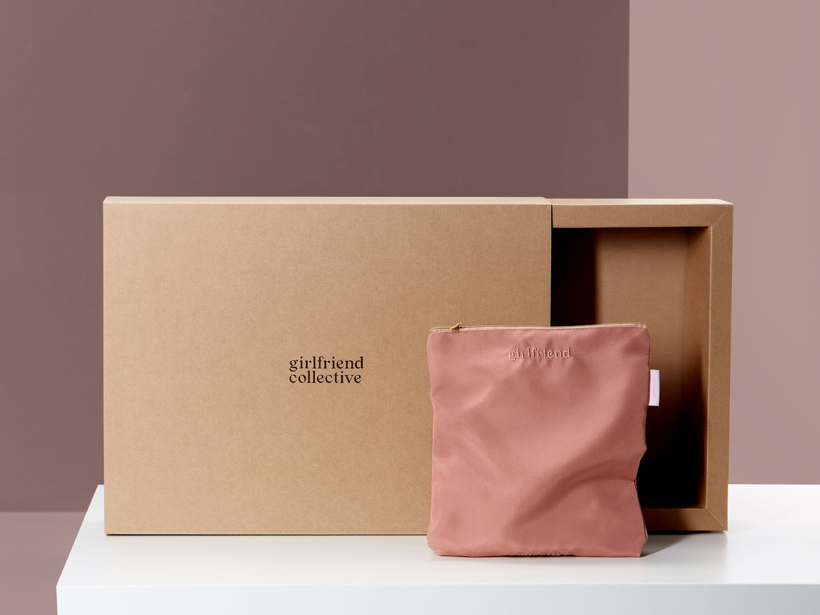 Girlfriend Collective Recyclable Shipping Boxes