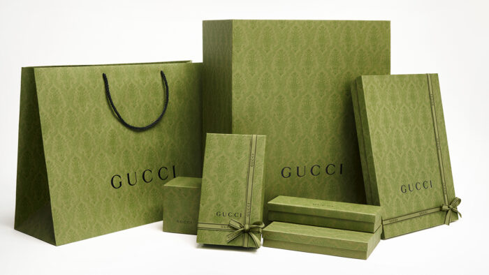 Gucci Luxury Sustainable Packaging