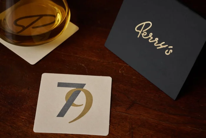 Perrys Steakhouse Gift Card Holder Closed Close Up